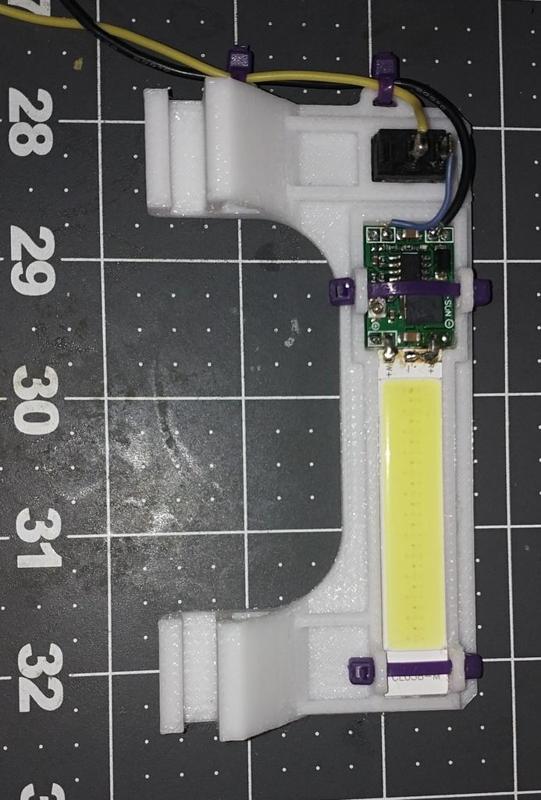 LED bracket for Geetech Prusa i3