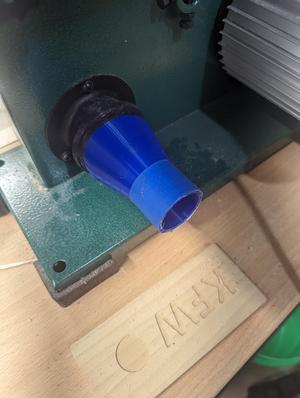 Band Saw Dust Port Vacuum Adapter