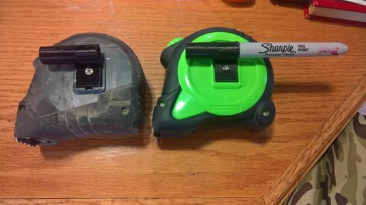 tape measure sharpie holder