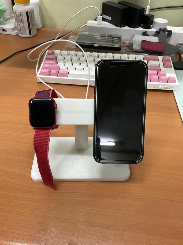 Apple watch and magsafe charger stand