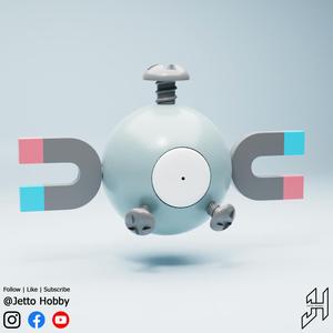 Magnemite (1/4 Scale Pokemon) 2.0