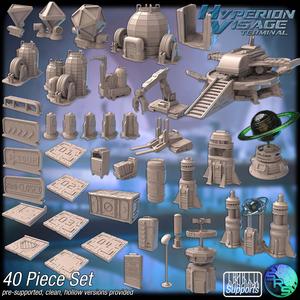 Spaceport Terrain Set