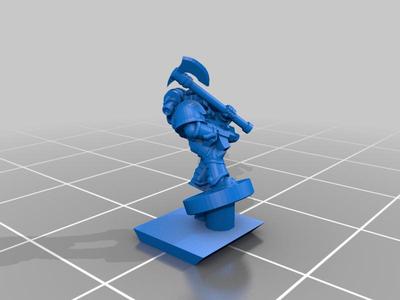 Galactic Crusaders - Remix - Norse King's Proto Werewolves - 6-8mm