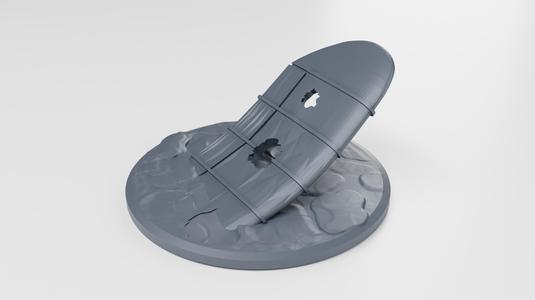 Objective marker #14 for Bolt Action (diameter 60mm) (scale 1:56)