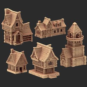x5 Medieval buildings - part 2