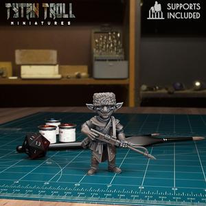 DnD Heroes - Goblin Ranger Male  [Pre-Supported]