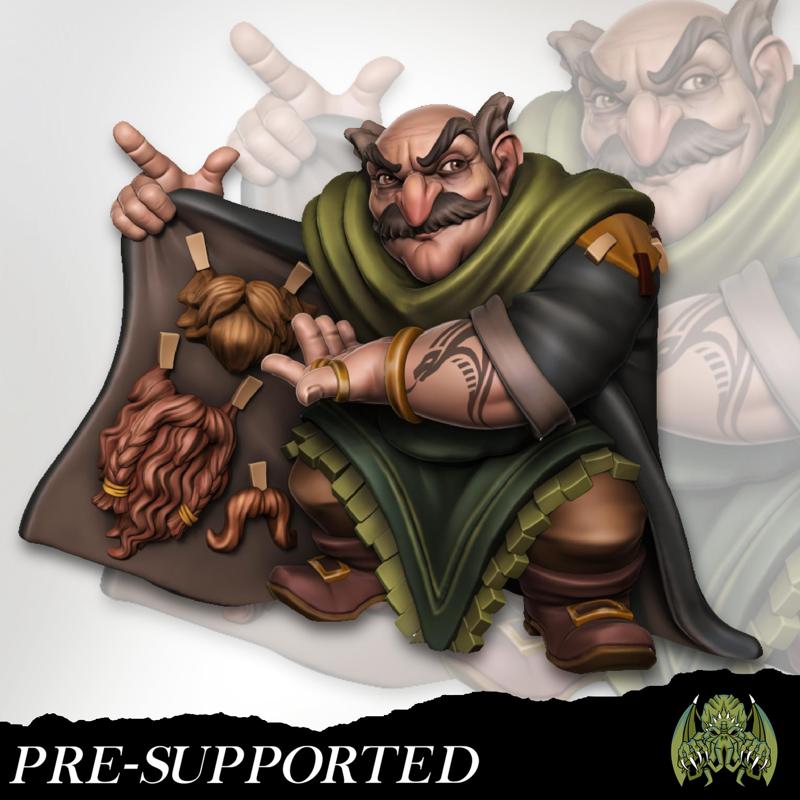 Farnas Baldward  [PRE-SUPPORTED] Dwarf  Seller Beards