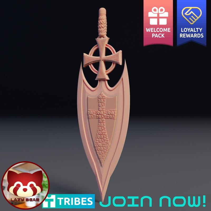 Templar Sword - Justice Bookmark