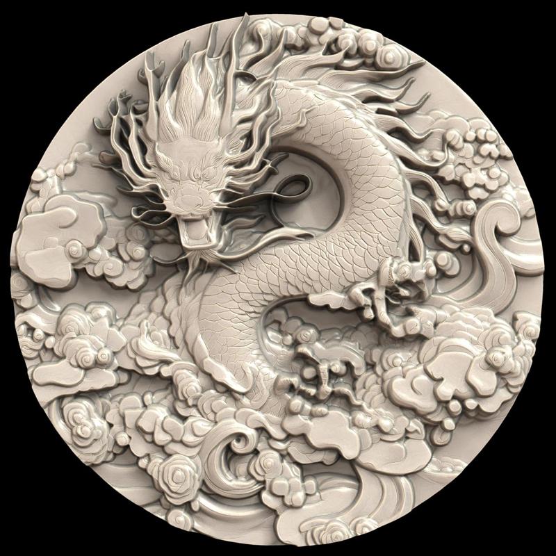3D Model STL File for CNC Router/Laser & 3D Printer A Kirin that Only Appears when Something Incredible Is About to Happen