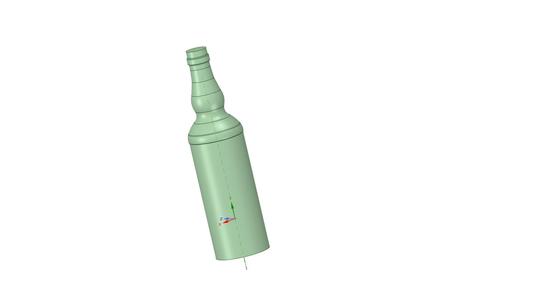 Polish Vodka Flask 0.5L