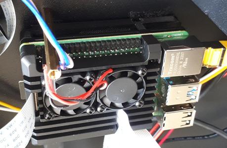 RaspberryPI Armor Velcro mount