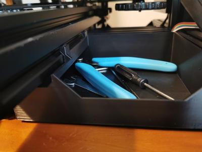 Ender 3 Pro Simple Front Drawer and Rear Tray