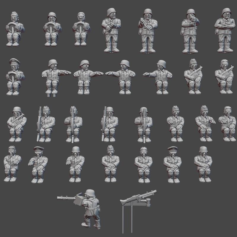 German WW2 Drivers & Vehicle Passengers (1939-43) in Jackboots WWII-DE-14