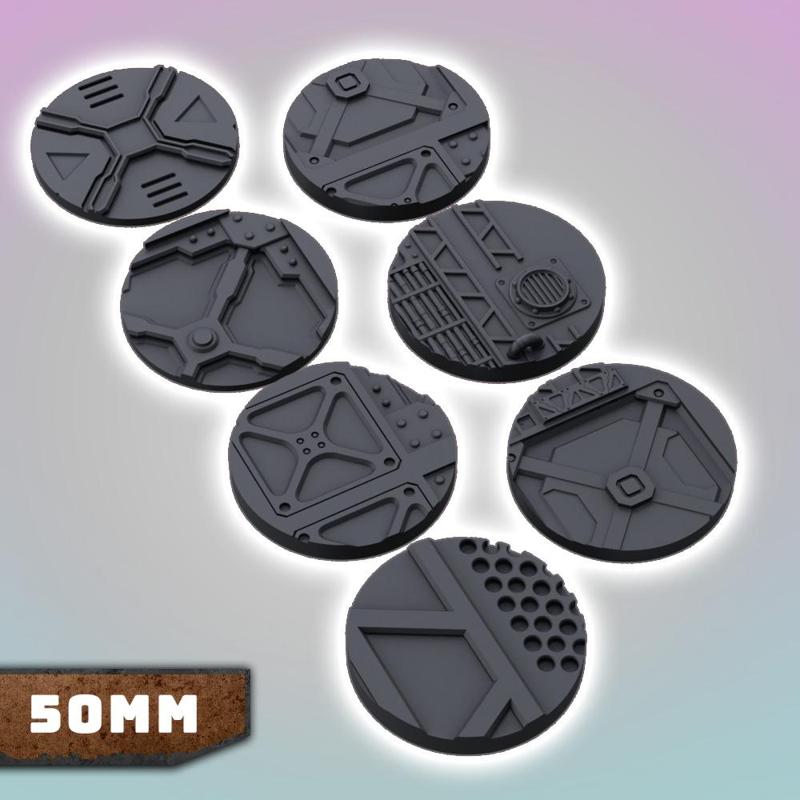 Factory Industrial Bases 50mm