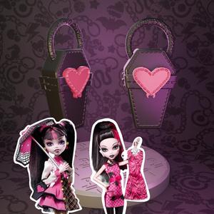 Monster High Schools Out/Draculocker Draculaura doll bag replacement