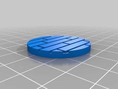 32mm Wood floor base