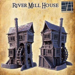 River Mill House 28 mm Tabletop Terrain