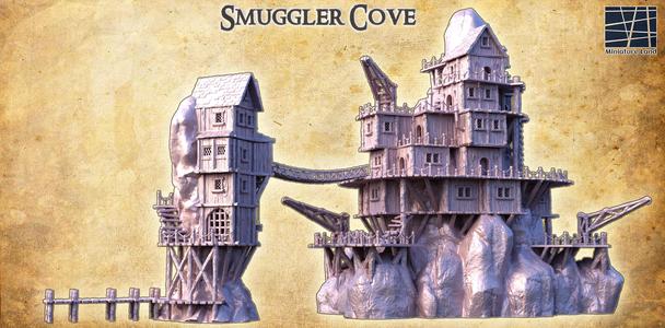 Smuggler Cove 28 mm Tabletop Terrain