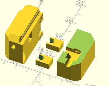 LR3 Y Tension Block for Captive Nuts