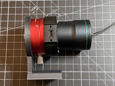 QHY PoleMaster Dovetail Adapter for Finder Shoe on ZWO AM5 Mount
