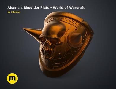 Akama’s Shoulder Plate – World of Warcraft