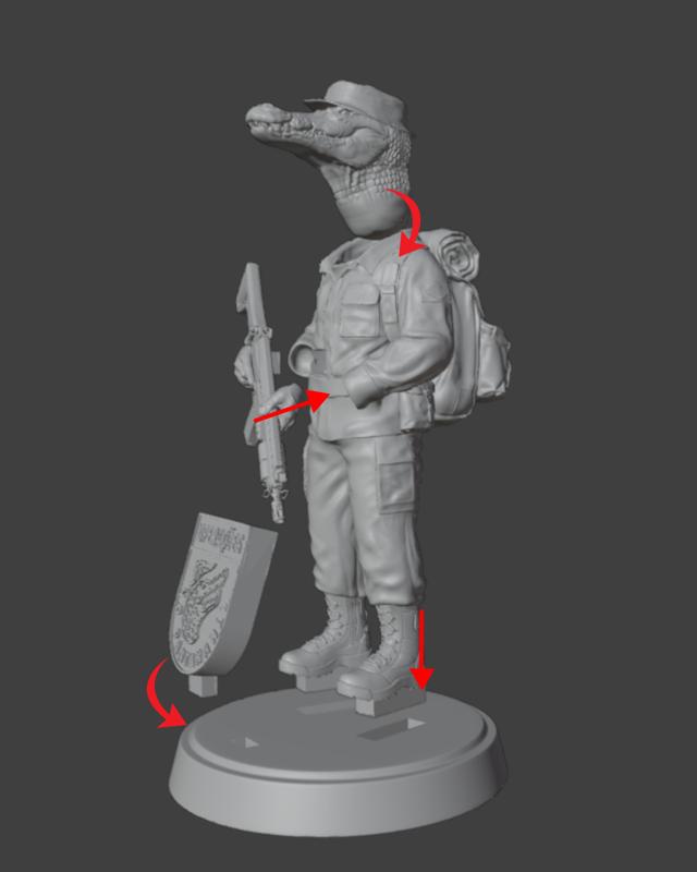 Brazilian Pantanal Combatant - Guerreiro de Pantanal