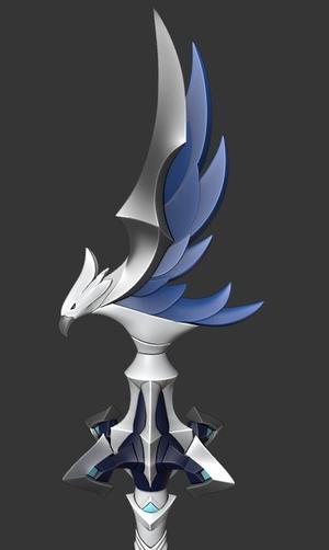 Missive Windspear Genshin Impact  prop cosplay  3d model (stl file) for printing