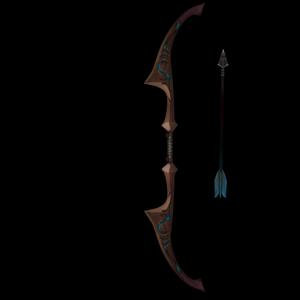 League Of Legends Woad Ashe Bow And Arrow Skin For Cosplay