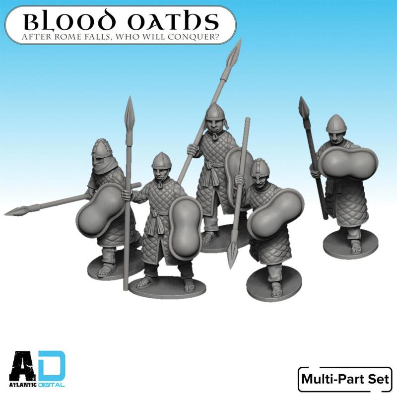 10th Century Nubian Spearmen