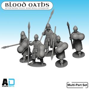 10th Century Nubian Spearmen