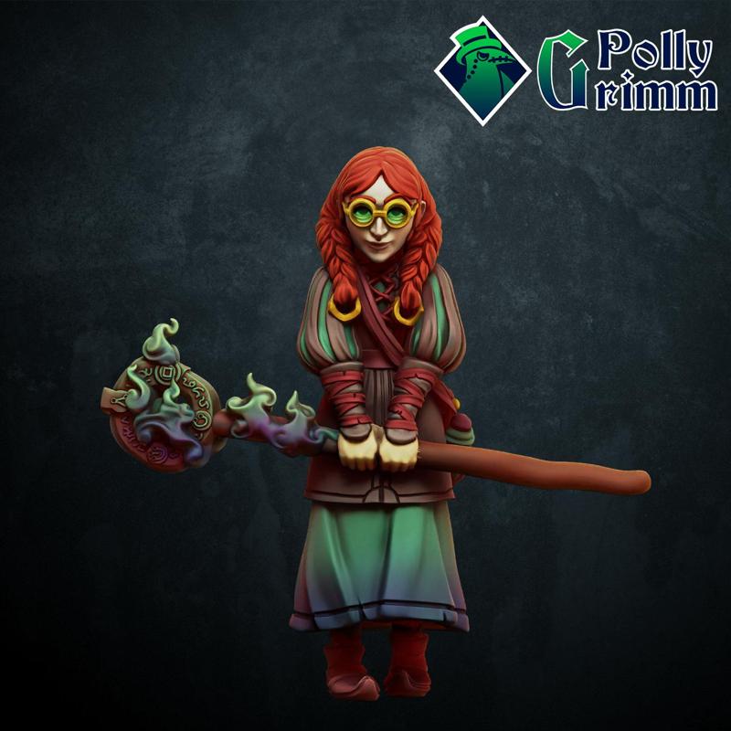 Fantasy and dnd miniatures for tabletop games. Magical girl