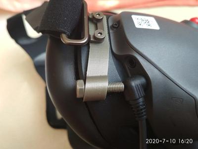 DJI FPV goggles cable lock