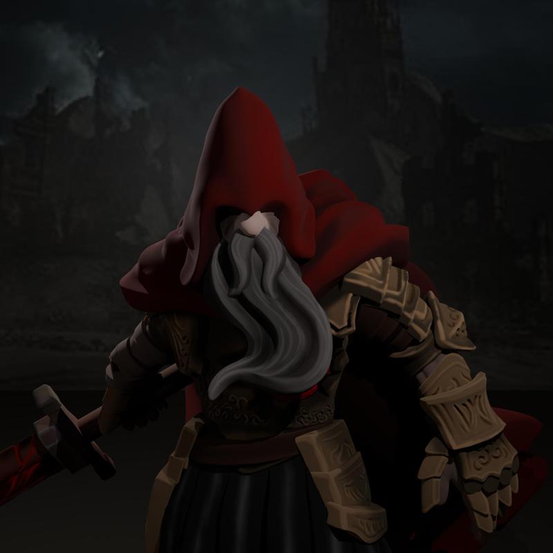 Slave knight Gael 32mm