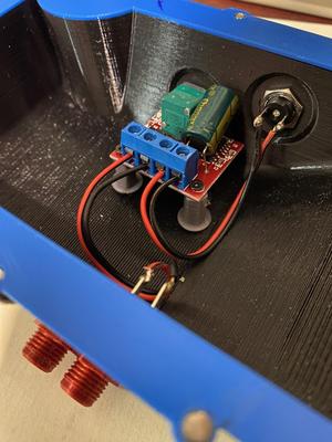 custom glued stand off