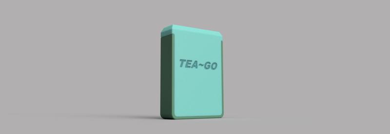 The Tea-go Box (customizable) with lock v2