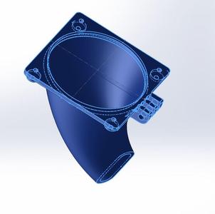 Duct for 60MM fan.