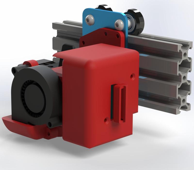 SW2 BIQU H2 V2S REVO Carriage Mount and fan duct 5015 and Bl-Touch 3.1