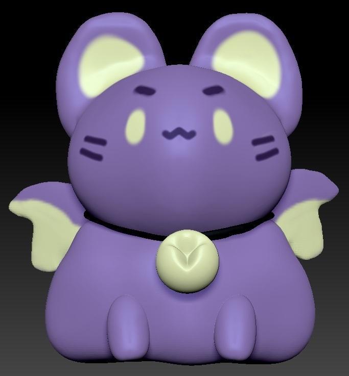 Batkitty (kawaii vampire cat)
