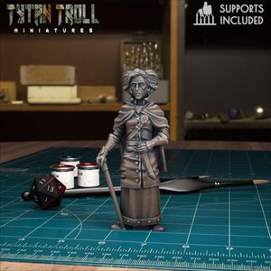 Curse of Strahd - Lady Watcher Mini [Pre-Supported]