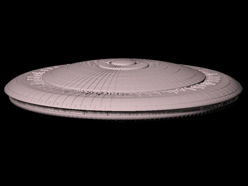 Visitors mothership scaled one in forty