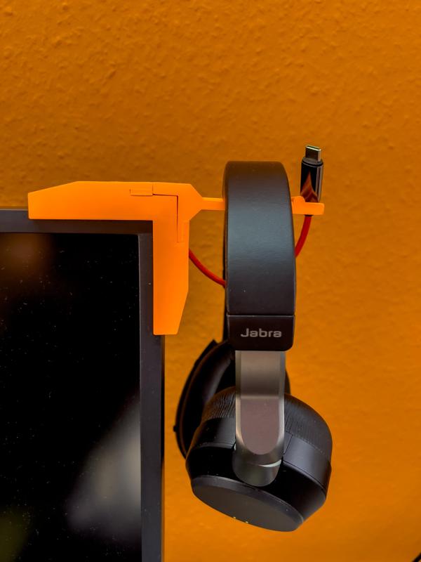 Universal headphone display mount