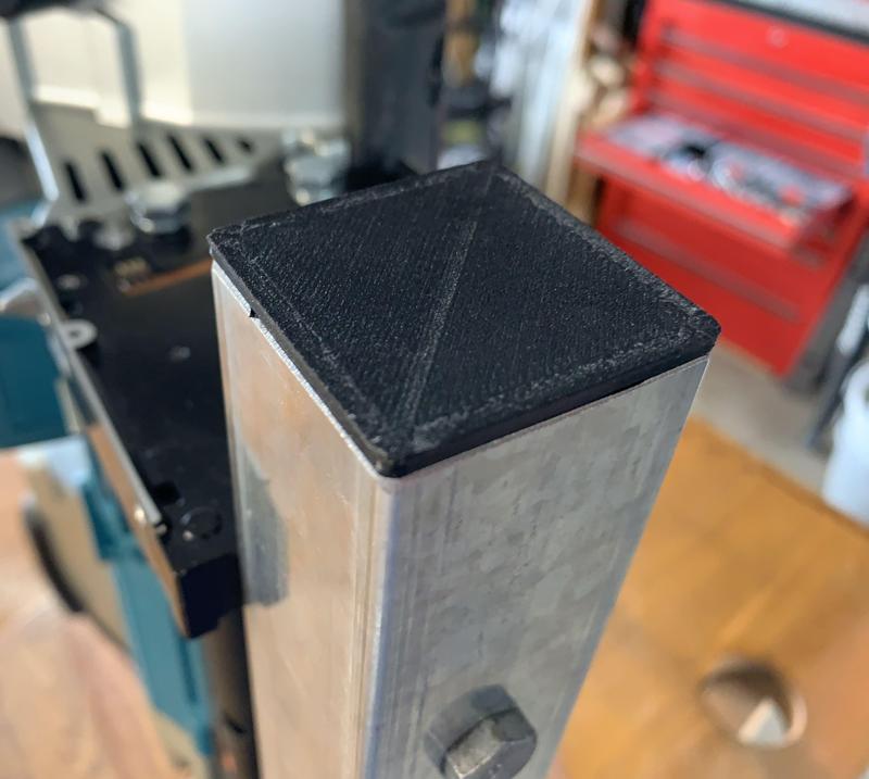 Square Pipe End Cap