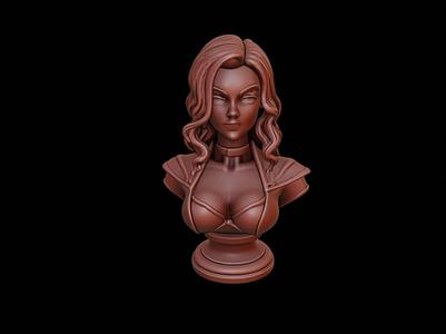 Scarlet Witch Bust