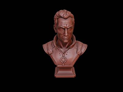 Quicksilver Bust