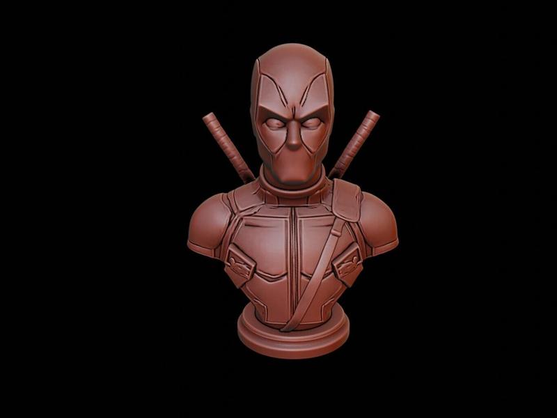Deadpool Bust