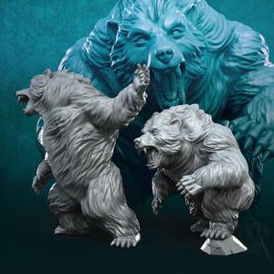 2x Giant Bears | Free Forest | Fantasy