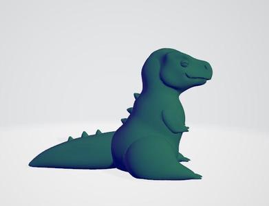 Chubby Dinosaur- T REX