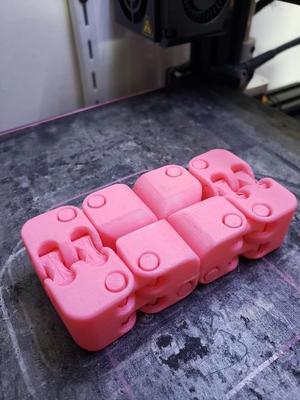 Kobayashi Fidget Cube - fat hinge, rounded corners