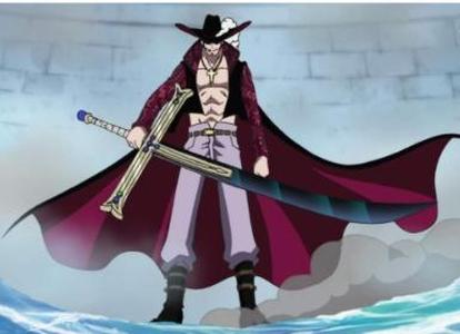 Mihawks sword one piece