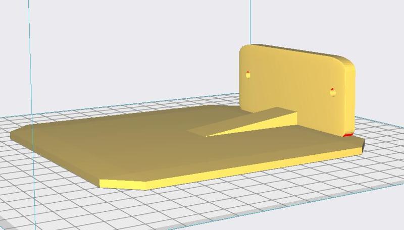 BASE PARA MODELOS 3D PARED